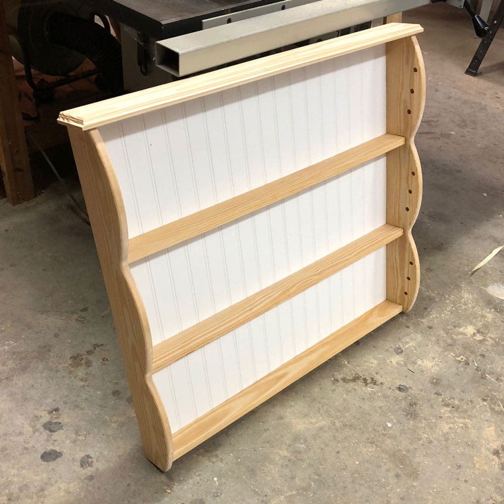 attach bead board backer